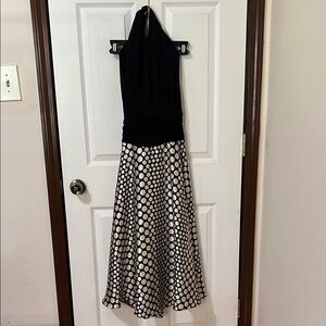 Connected Apparel Halter Dress